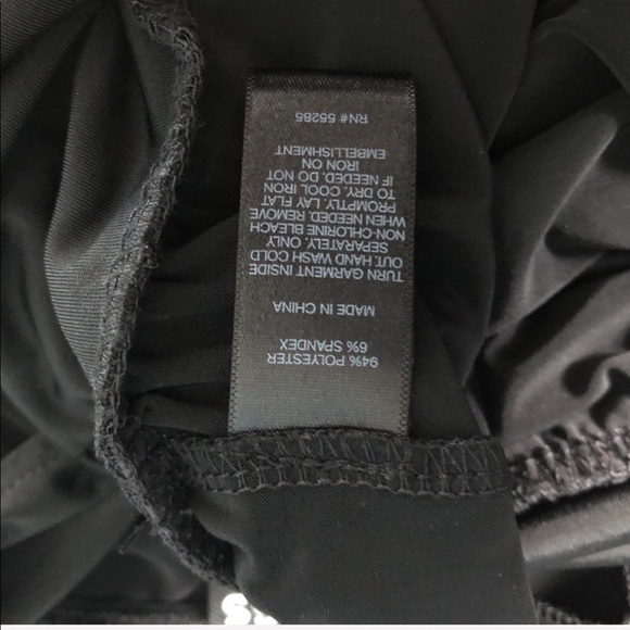 Express Beaded Collar Plunging V-Neck - Picture 8 of 8